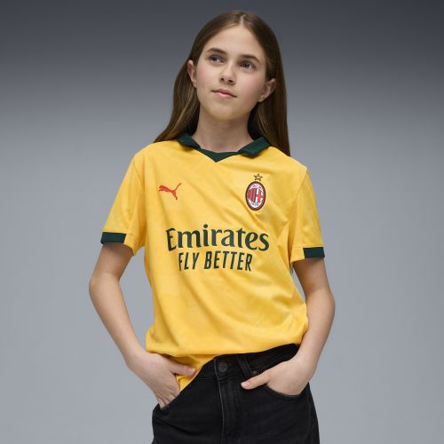 Maglia gara Third AC Milan 25/26 per ragazzi, Abbigliamento, Giallo, 5-6Y - PUMA - Modalova