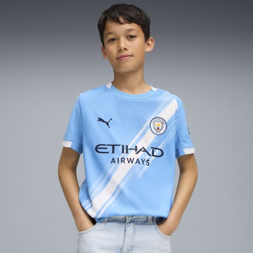 Manchester City 25/26 Home Jersey Youth in Blue | Size 15-16 Youth - PUMA - Modalova