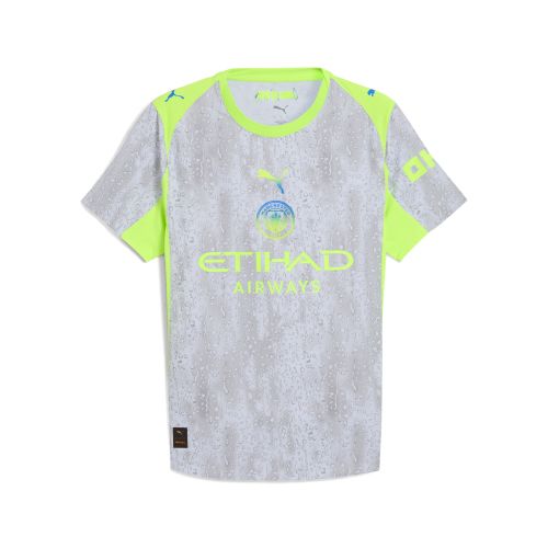Maglia gara Third Manchester City Authentic 25/26 da uomo, Accessori, Blu, S - PUMA - Modalova