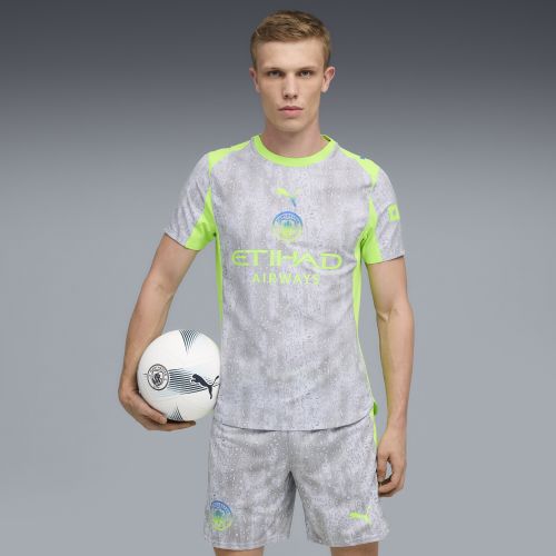 Maglia gara Third Manchester City Authentic 25/26 da uomo, Accessori, Blu, S - PUMA - Modalova