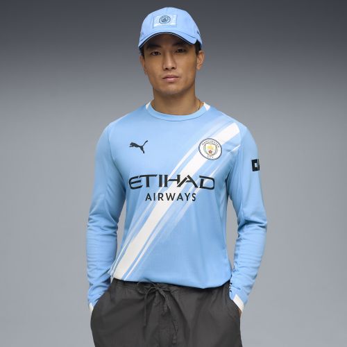 Maglia gara Home a maniche lunghe Manchester City 25/26 da uomo, Accessori, Blu, XS - PUMA - Modalova