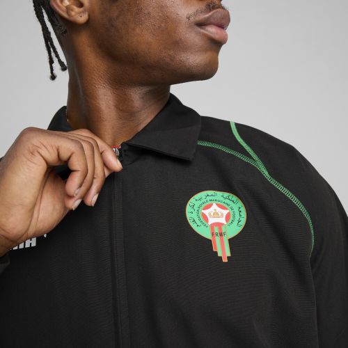 Giacca da corsa Marocco ftblStatement da uomo, Abbigliamento, Nero, S - PUMA - Modalova