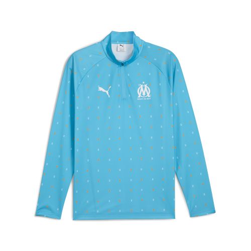 Olympique de Marseille Pre-match Obermaterial Herren, Accessoires, Blau, XS - PUMA - Modalova