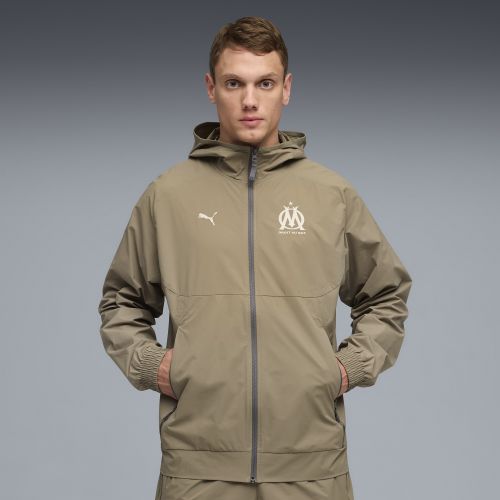 Chaqueta tejida Olympique de Marseille TECH para hombre, Ropa, Marrón, S - PUMA - Modalova