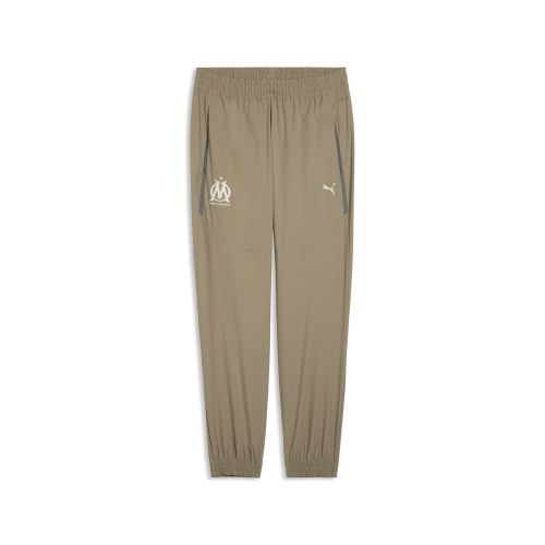Olympique de Marseille TECH Gewebte Hose Herren, Accessoires, Braun, XS - PUMA - Modalova
