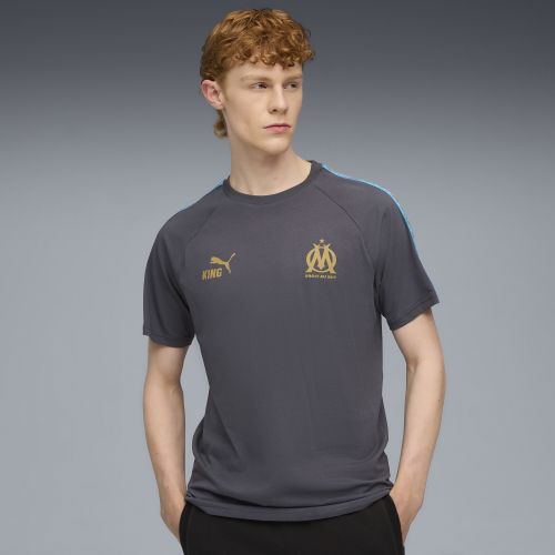 Olympique de Marseille KING T-Shirt Herren, Accessoires, Grau, XS - PUMA - Modalova