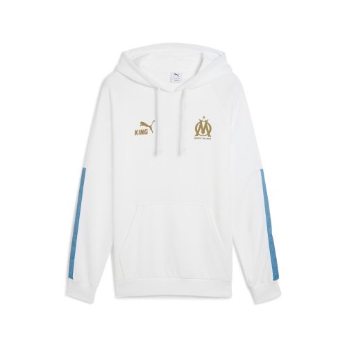 Olympique de Marseille KING Hoodie Herren, Accessoires, Weiß, XS - PUMA - Modalova