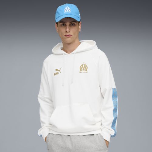Sudadera con capucha Olympique de Marseille KING para hombre, Accesoiros, Blanco, S - PUMA - Modalova