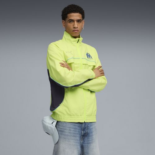 Olympique de Marseille FtblEssentials Cellerator Jacke Herren, Kleidung, Gelb, S - PUMA - Modalova