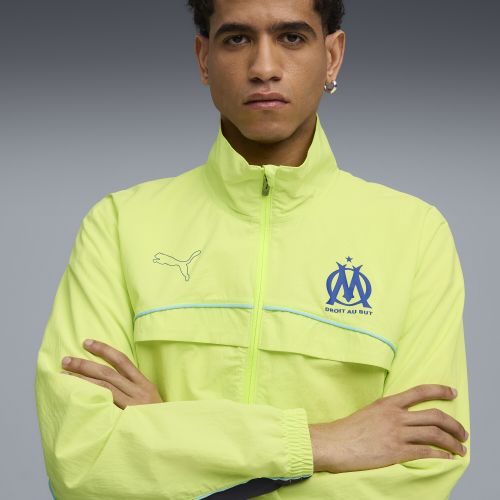 Olympique de Marseille FtblEssentials Cellerator Jacke Herren, Kleidung, Gelb, S - PUMA - Modalova