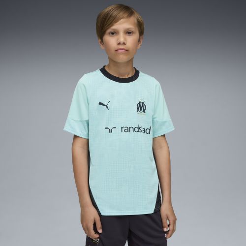 Maglia da allenamento Olympique de Marseille per ragazzi, Abbigliamento, Blu, 5-6Y - PUMA - Modalova