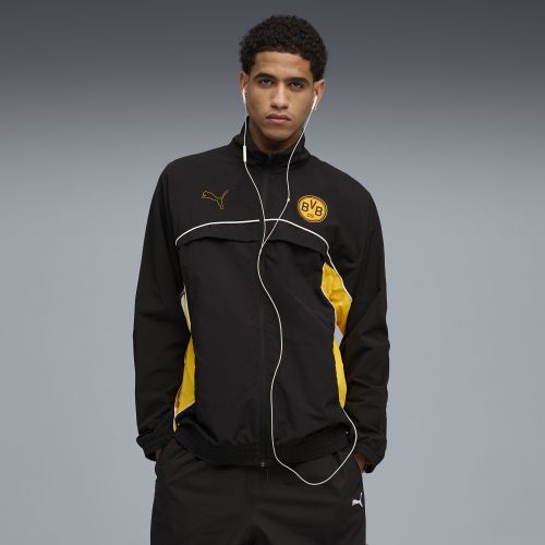 Giacca Borussia Dortmund FtblStatement Cellerator da uomo, Abbigliamento, Nero, XXS - PUMA - Modalova