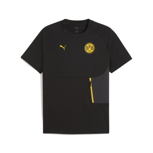 Borussia Dortmund TECH T-Shirt mit Tasche Herren, Accessoires, Schwarz, S - PUMA - Modalova