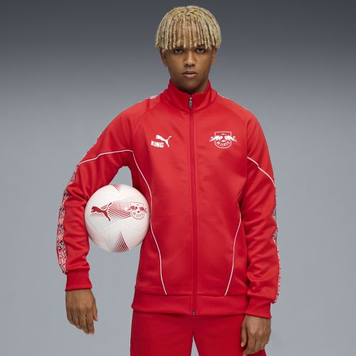 Giacca RB Leipzig KING Anthem da uomo, Abbigliamento, Rosso, XS - PUMA - Modalova