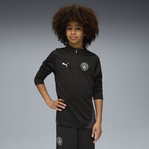 Manchester City Trainingstop Teenager, Kleidung, Schwarz, 5-6Y - PUMA - Modalova