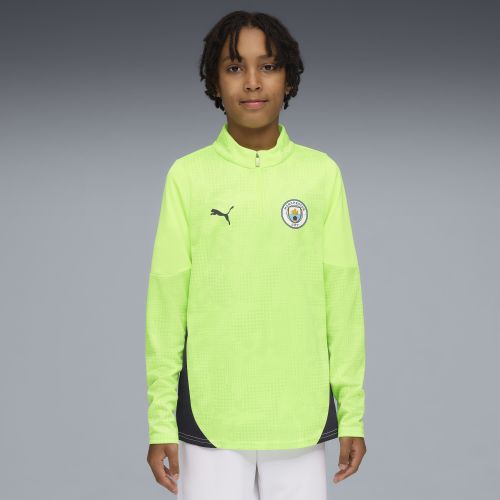 Camiseta de training Manchester City de cuello con cremallera juvenil, Ropa, Amarillo, 5-6Y - PUMA - Modalova