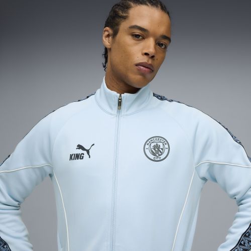 Giacca Manchester City KING Anthem da uomo, Abbigliamento, Blu, XXS - PUMA - Modalova