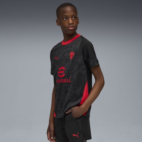 Maglia da allenamento AC Milan per ragazzi, Abbigliamento, Nero, 5-6Y - PUMA - Modalova