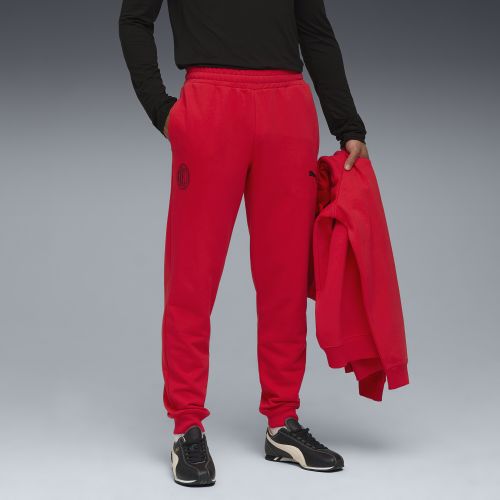 Pantaloni AC Milan FtblEssentials da uomo, Accessori, Rosso, S - PUMA - Modalova