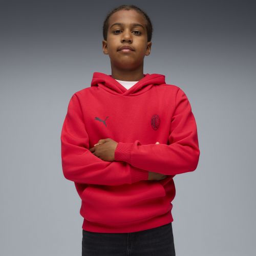Sudadera con capucha AC Milan FtblEssentials juvenil, Ropa, Rojo, 15-16Y - PUMA - Modalova