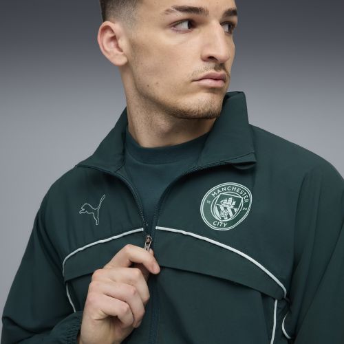 Chaqueta Manchester City FtblStatement Cellerator para hombre, Ropa, Verde, XXS - PUMA - Modalova