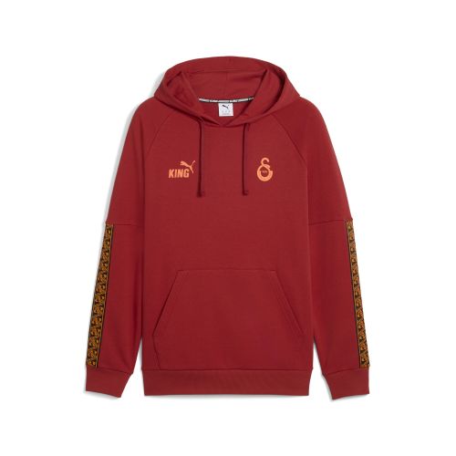 Felpa con cappuccio Galatasaray SK KING da uomo, Accessori, Rosso, XXS - PUMA - Modalova