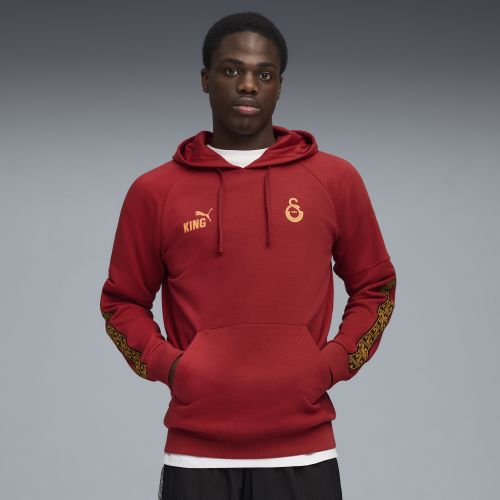 Felpa con cappuccio Galatasaray SK KING da uomo, Accessori, Rosso, XXS - PUMA - Modalova