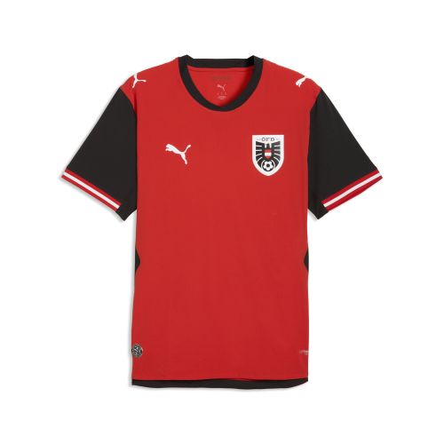 Maglia Home Austria Authentic 2026 da uomo, Accessori, Rosso, S - PUMA - Modalova
