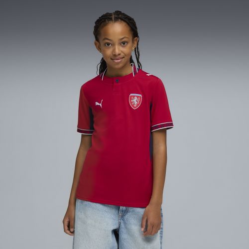 Camiseta República Checa 1.ª equipación 2026 juvenil, Accesoiros, Rojo, 5-6Y - PUMA - Modalova