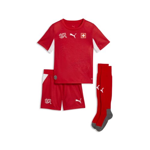 Mini kit Home Svizzera 2026 per ragazzi, Accessori, Rosso, 4-5Y - PUMA - Modalova