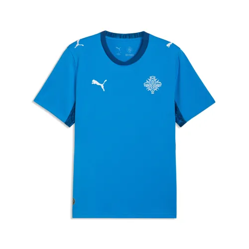 Iceland Home Jersey Men in Blue (/) | Size Large - PUMA - Modalova