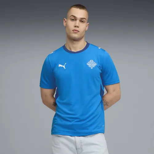Iceland Home Jersey Men in Blue (/) | Size Large - PUMA - Modalova