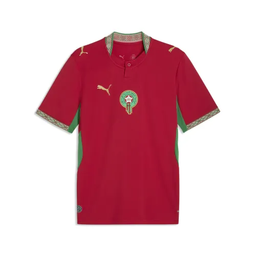Morocco Home Jersey Men in Red (/) | Size Large - PUMA - Modalova
