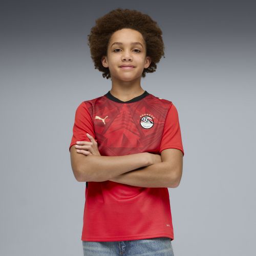 Camiseta Egipto 1.ª equipación juvenil, Accesoiros, Rojo, 5-6Y - PUMA - Modalova