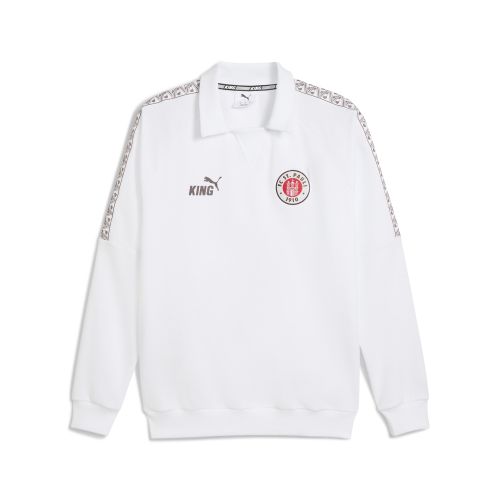 FC St. Pauli KING Drill Top Herren, Accessoires, Weiß, XXS - PUMA - Modalova