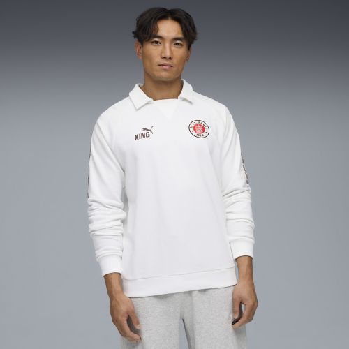 FC St. Pauli KING Drill Top Herren, Accessoires, Weiß, XXS - PUMA - Modalova