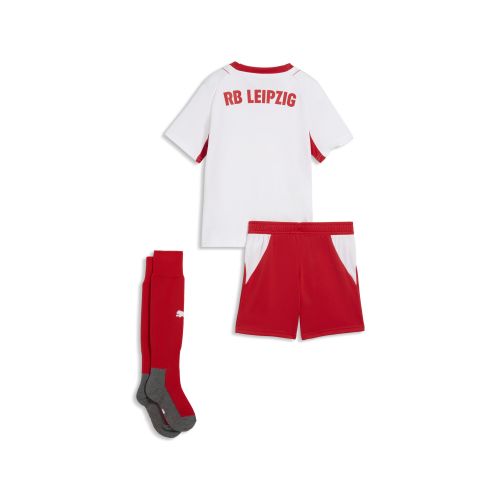 Mini completo Home RB Leipzig 26/27 per bambini, Accessori, Bianco, 4-5Y - PUMA - Modalova
