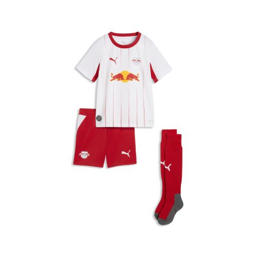 Mini completo Home RB Leipzig 26/27 per bambini, Accessori, Bianco, 4-5Y - PUMA - Modalova