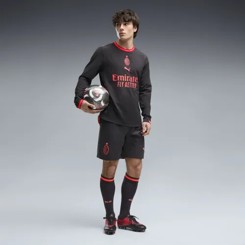AC Milan 26/27 Shorts Men in Gray | Size Large - PUMA - Modalova