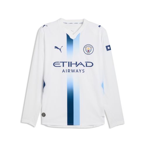 Maglia Third a maniche lunghe Manchester City Authentic 26/27 da uomo, Accessori, Bianco, S - PUMA - Modalova