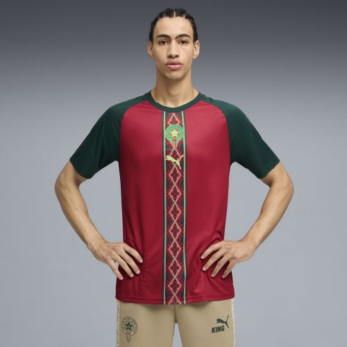 Morocco Warmup Jersey Men in Red | Size Medium - PUMA - Modalova