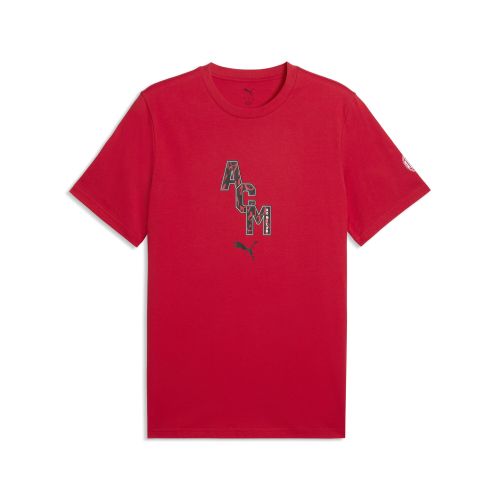 T-shirt AC Milan FtblCulture da uomo, Accessori, Rosso, XS - PUMA - Modalova