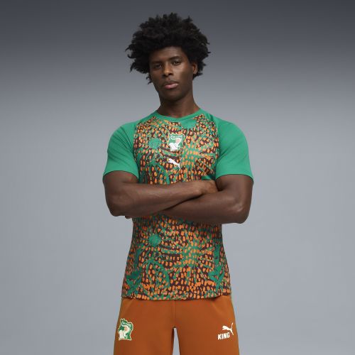 Ivory Coast Warmup Jersey Men in Green | Size Large - PUMA - Modalova