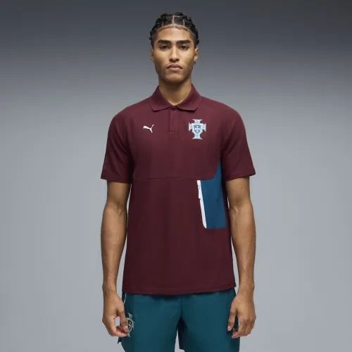Portugal TECH Polo Men in Red (/) | Size Large - PUMA - Modalova