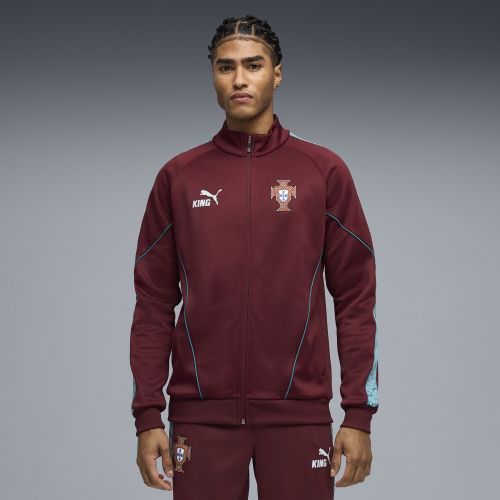 Portugal KING Anthem Jacket Men in Red (/) | Size Large - PUMA - Modalova