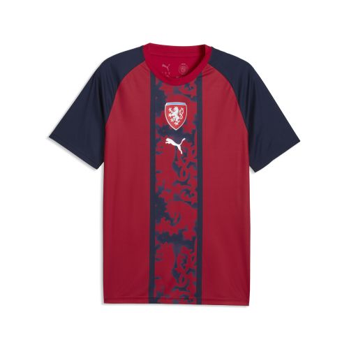 Maglia da riscaldamento Repubblica Ceca da uomo, Accessori, Rosso, S - PUMA - Modalova