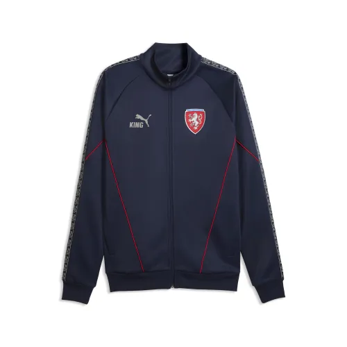 Czechia KING Anthem Jacket Men in Blue | Size Large - PUMA - Modalova
