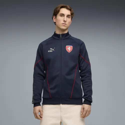 Czechia KING Anthem Jacket Men in Blue | Size Large - PUMA - Modalova