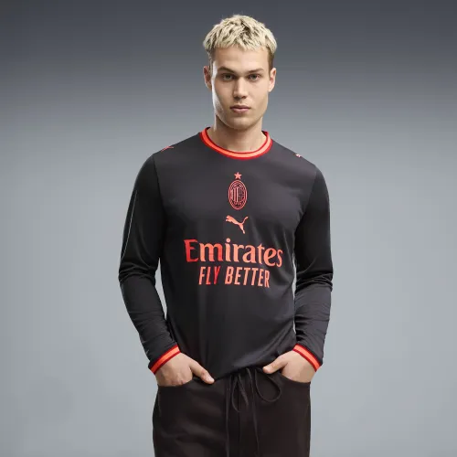 AC Milan 26/27 Third Long Sleeve Jersey Men in Gray (/) | Size Large - PUMA - Modalova