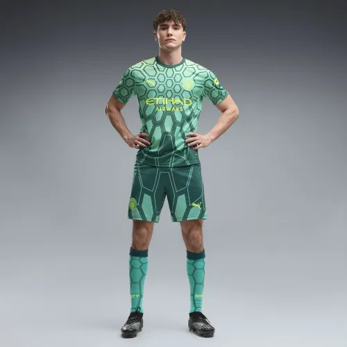 Manchester City 26/27 Goalkeeper Shorts Men in Green | Size Large - PUMA - Modalova